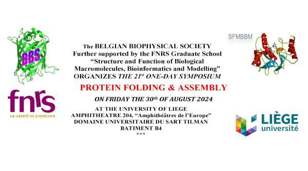 “PROTEIN FOLDING & ASSEMBLY” – 21st ONE-DAY SYMPOSIUM